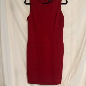 Premise Rich Red Midi Dress